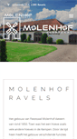 Mobile Screenshot of molenhofravels.be